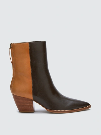 Shop Matisse Carson Leather Boot In Choco
