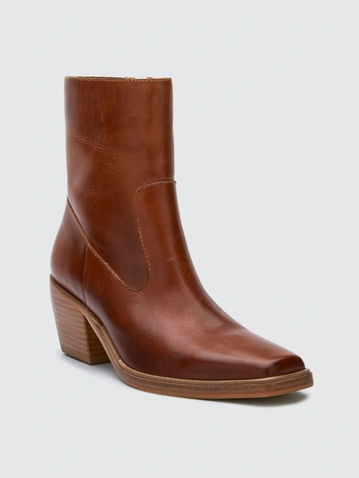 Shop Matisse Ezra Leather Boot In Tan