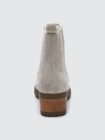 Shop Matisse Lily Light Grey Suede Boot