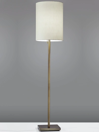 Shop Adesso Liam Floor Lamp In Brass