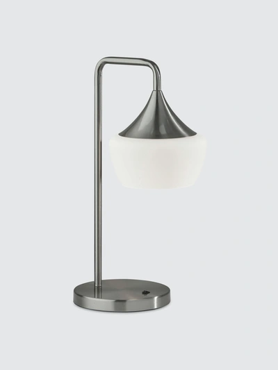 Shop Adesso Eliza Table Lamp In Brushed Steel
