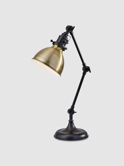 Shop Adesso Simplee  Alden Desk Lamp In Antique Bronze