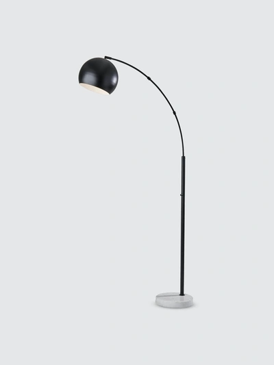 Shop Adesso Astoria Arc Lamp In Black