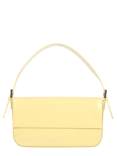 By Far Leather Shoulder Bag - Atterley In Giallo