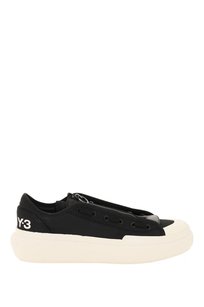 Shop Y-3 Sneakers Classic Court Low In Black
