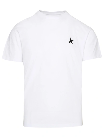 Shop Golden Goose Deluxe Brand Logo Printed T In White