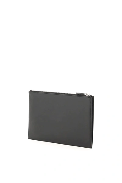 Shop Fendi Baguette Big Pouch In Black