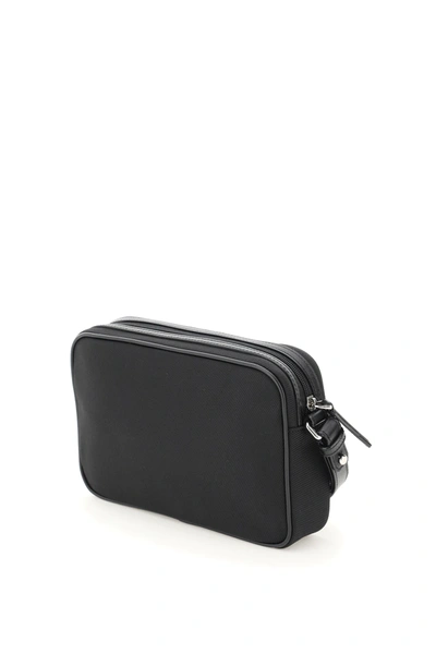Shop Bally Caliros Pouch In Black,white,red