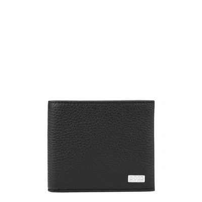 Shop Hugo Boss Crosstown Black Leather Wallet