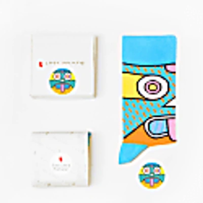 Look Mate London Super Socks By Supermundane In Super