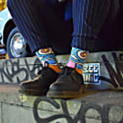 Look Mate London Super Socks By Supermundane In Super