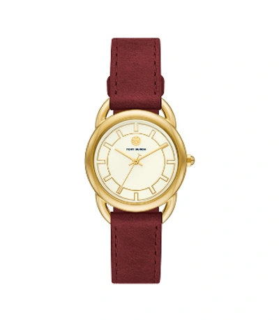 Tory burch best sale watch leather strap