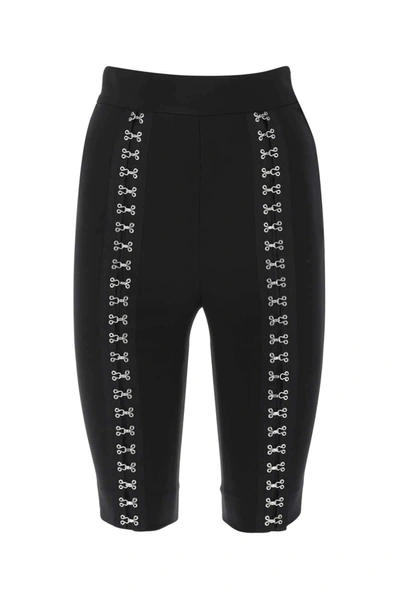 Shop Dolce & Gabbana Hook Clasp Detail Shorts In Black