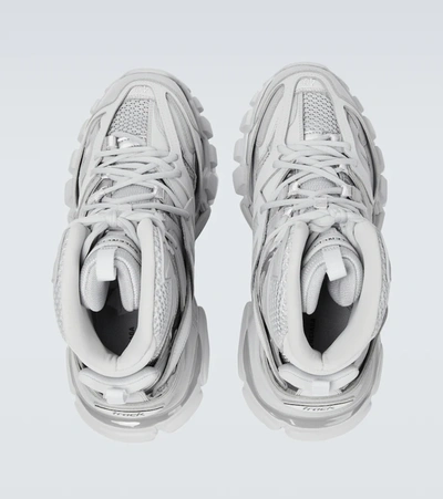 Shop Balenciaga Track Hike Sneakers In Grey