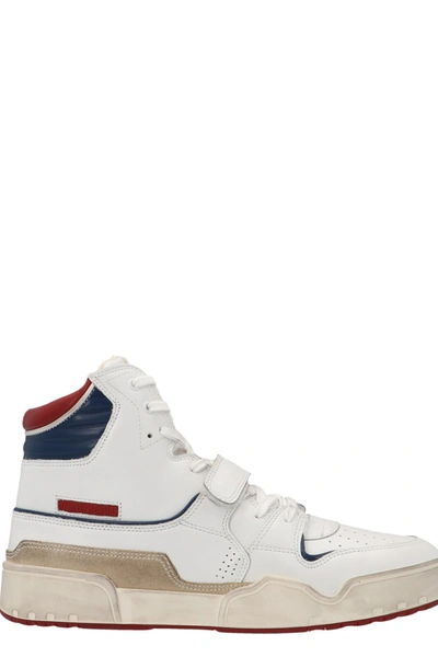 Shop Isabel Marant High Top Sneakers In White