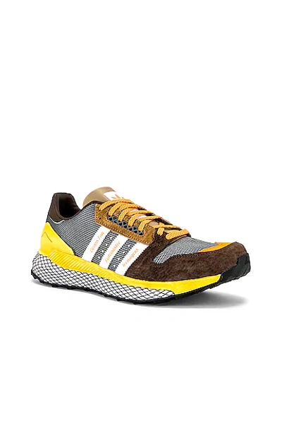 Shop Adidas X Human Made Quester In Brown