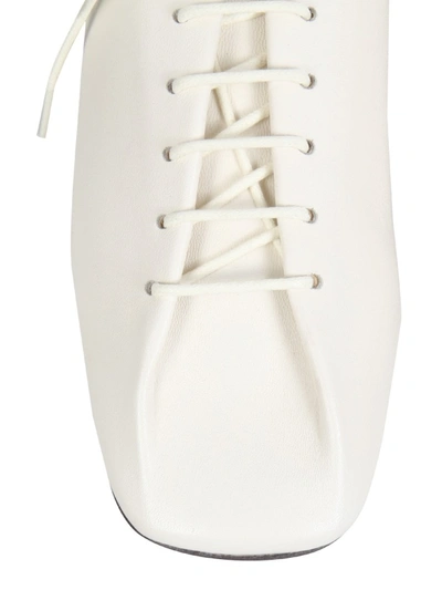 Shop Lemaire Derby Shoes In White