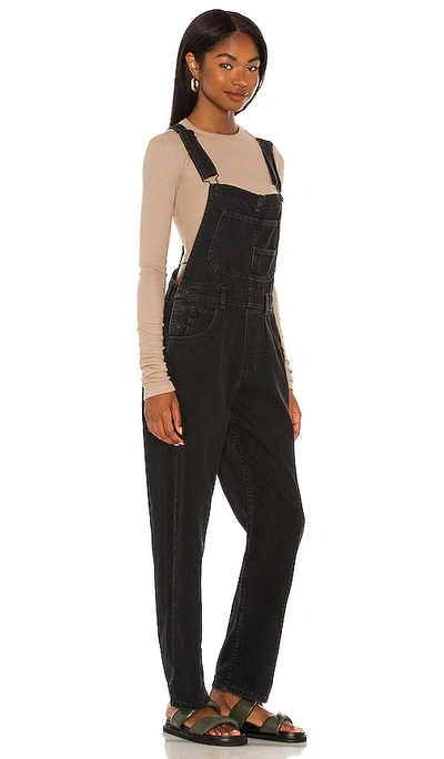 Shop Free People X We The Free Ziggy Denim Overall In Black