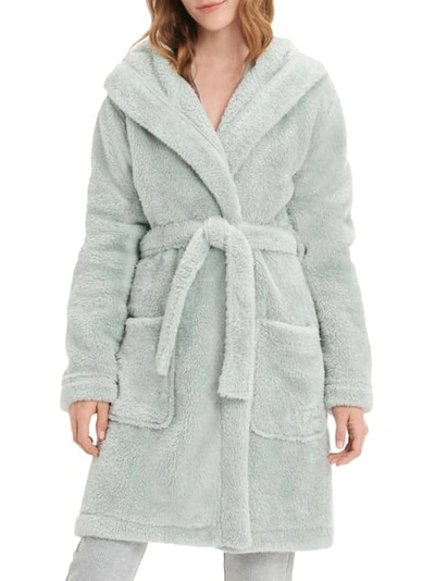 Ugg Aarti Sherpa Robe In Sidewalk | ModeSens