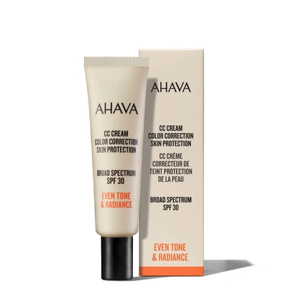 Shop Ahava Cc Cream Spf30 Colour Correction 30ml