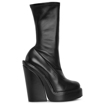 Shop Givenchy Stretch Leather Ankle Boots