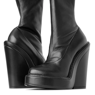 Shop Givenchy Stretch Leather Ankle Boots