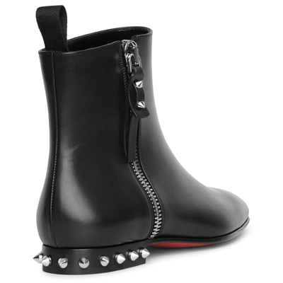Christian Louboutin Roadirik Donna Spiked Leather Red Sole Booties