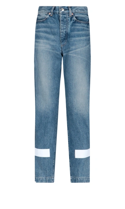 Shop Tanaka High Waist Jeans In Blue