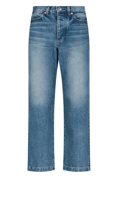 Shop Tanaka High Waist Jeans In Blue
