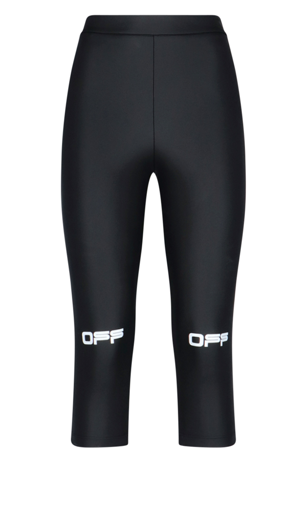 Off-white Active Capri Pants Black | ModeSens