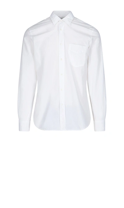 Shop Aspesi Classic Shirt In White