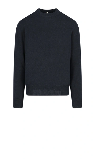 Shop Sunflower Crew-neck Sweater In Black