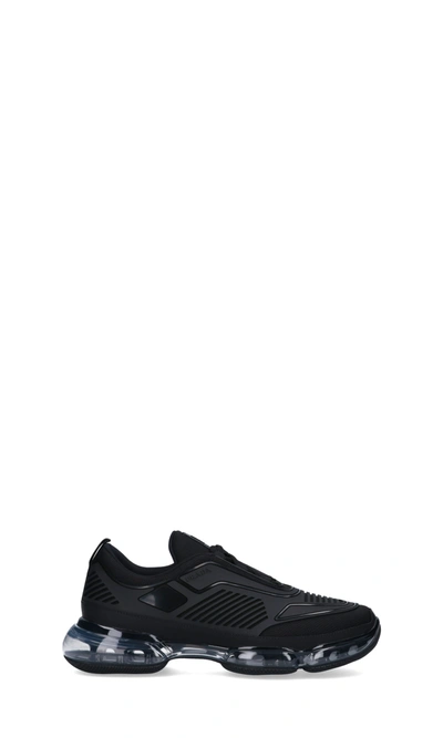 Shop Prada "cloudbust Air" Sneakers In Black