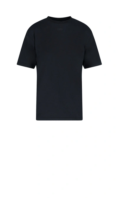 Shop Off-white Arrow Casual T-shirt In Black