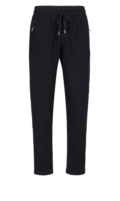 Shop Dolce & Gabbana Jogging Trousers In Black