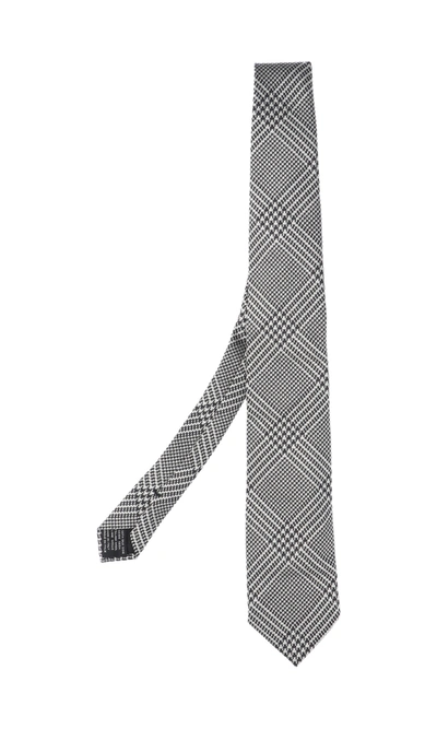 Shop Tom Ford Houndstooth Tie In Multi