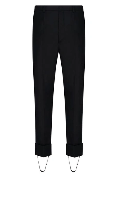 Shop Prada Re-nylon Trousers In Black