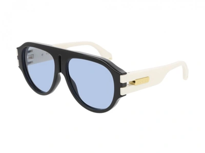Shop Gucci Blue Mens Sunglasses Gg0665s-002 58