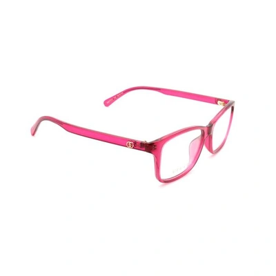 Shop Gucci Demo Rectangular Ladies Eyeglasses Gg0720oa 008 54 In Pink