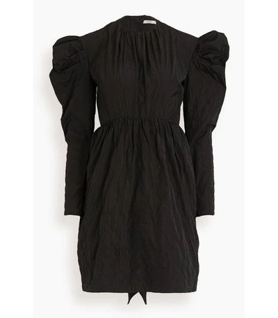 Shop Brøgger Lykke Mini Dress In Black