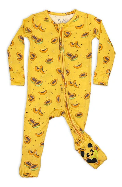 Shop Bellabu Bear Kids' Papaya Convertible Footie Pajamas