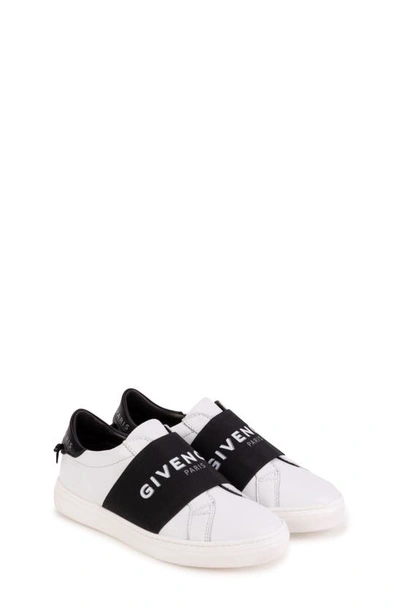 Shop Givenchy Kids' Logo Band Sneaker In White