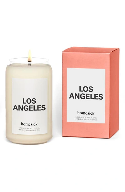 Homesick Los Angeles Soy Wax Candle In Los Angeles