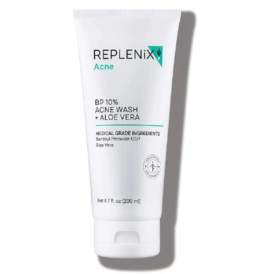 Shop Replenix Bp 10% Acne Wash + Aloe Vera