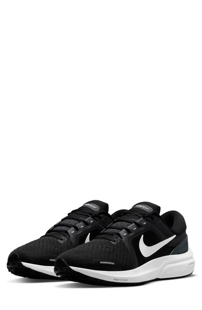 Shop Nike Air Zoom Vomero 16 Road Running Shoe In Black/ White/ Anthracite
