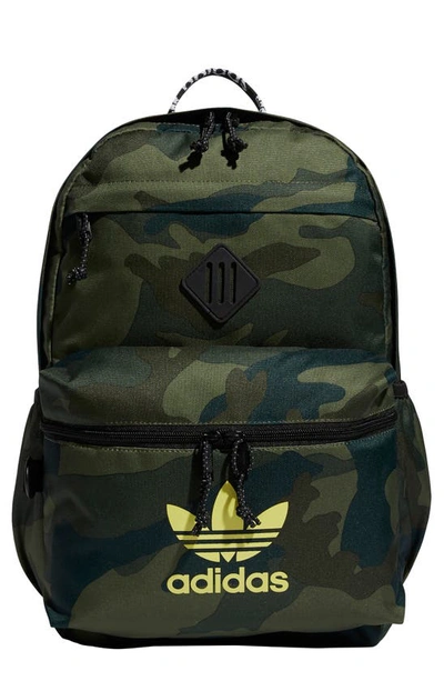 Adidas Originals Adidas Men's Originals Trefoil Backpack In Medium Green |  ModeSens