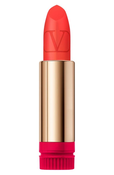 Shop Valentino Rosso  Refillable Lipstick Refill In 403a / Matte