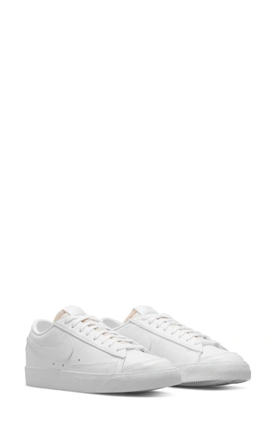 Shop Nike Blazer Low '77 Sneaker In White/ White/ White/ White