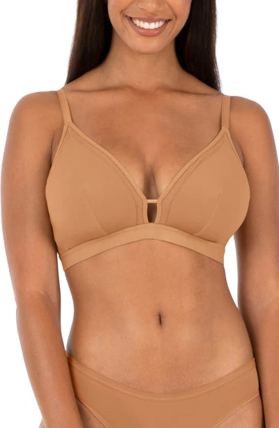 Shop Lively The Busty Bralette In Warm Oak