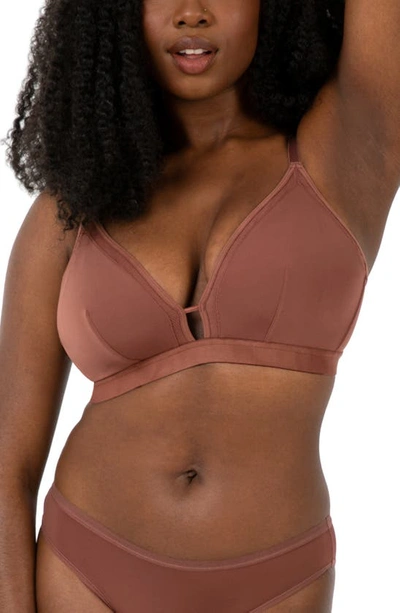 Shop Lively The Busty Bralette In Umber